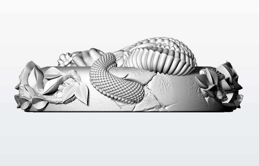 Eve pendant 3D print model_13