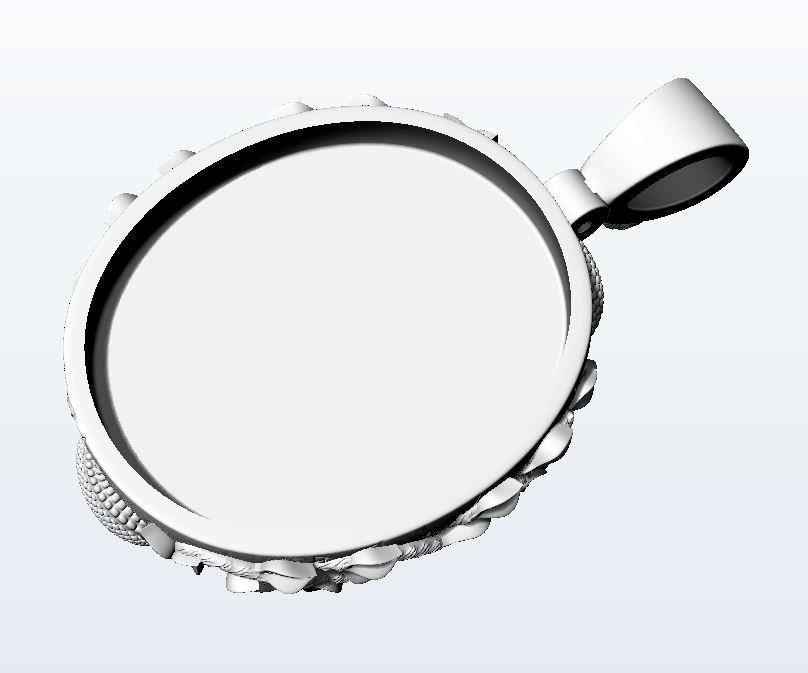 Eve pendant 3D print model_15