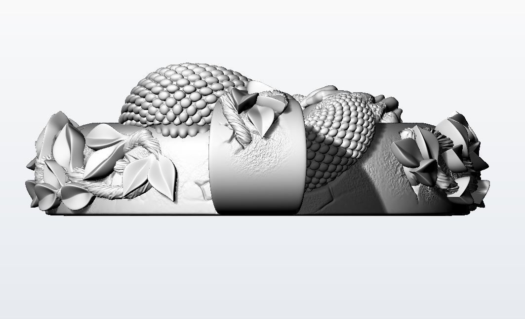 Eve pendant 3D print model_14