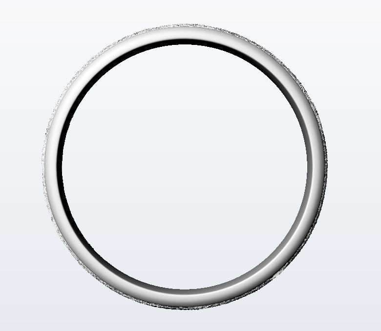 Aquarius silver ring with constellations 3D print model_11