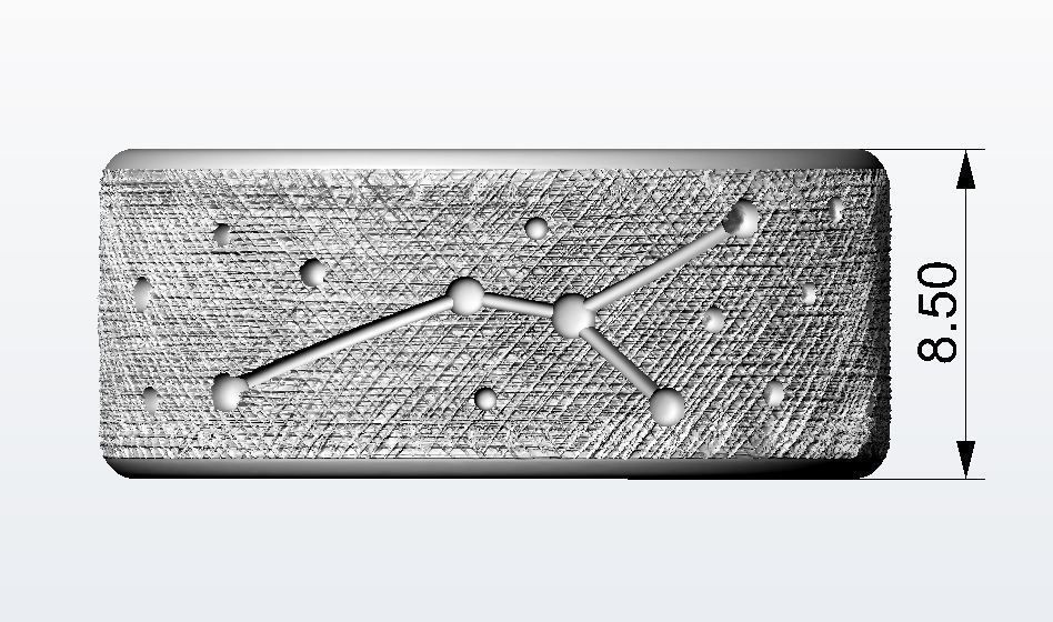 Cancer zodiac constellation wedding ring 3D print model_9