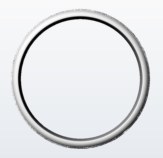 Sagittarius wedding ring with constellations 3D print model_11