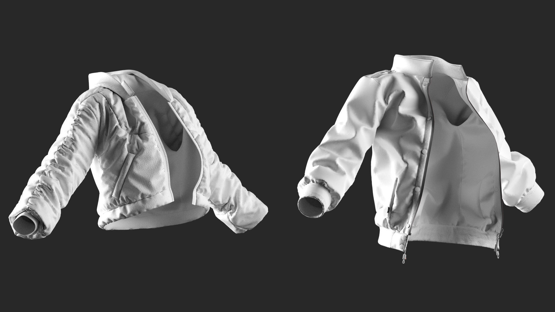 3 in 1 Basic Womens Clothes Pack -BUNDLE-20 OFF- Marvelous - CLO 3D Model Collection_19