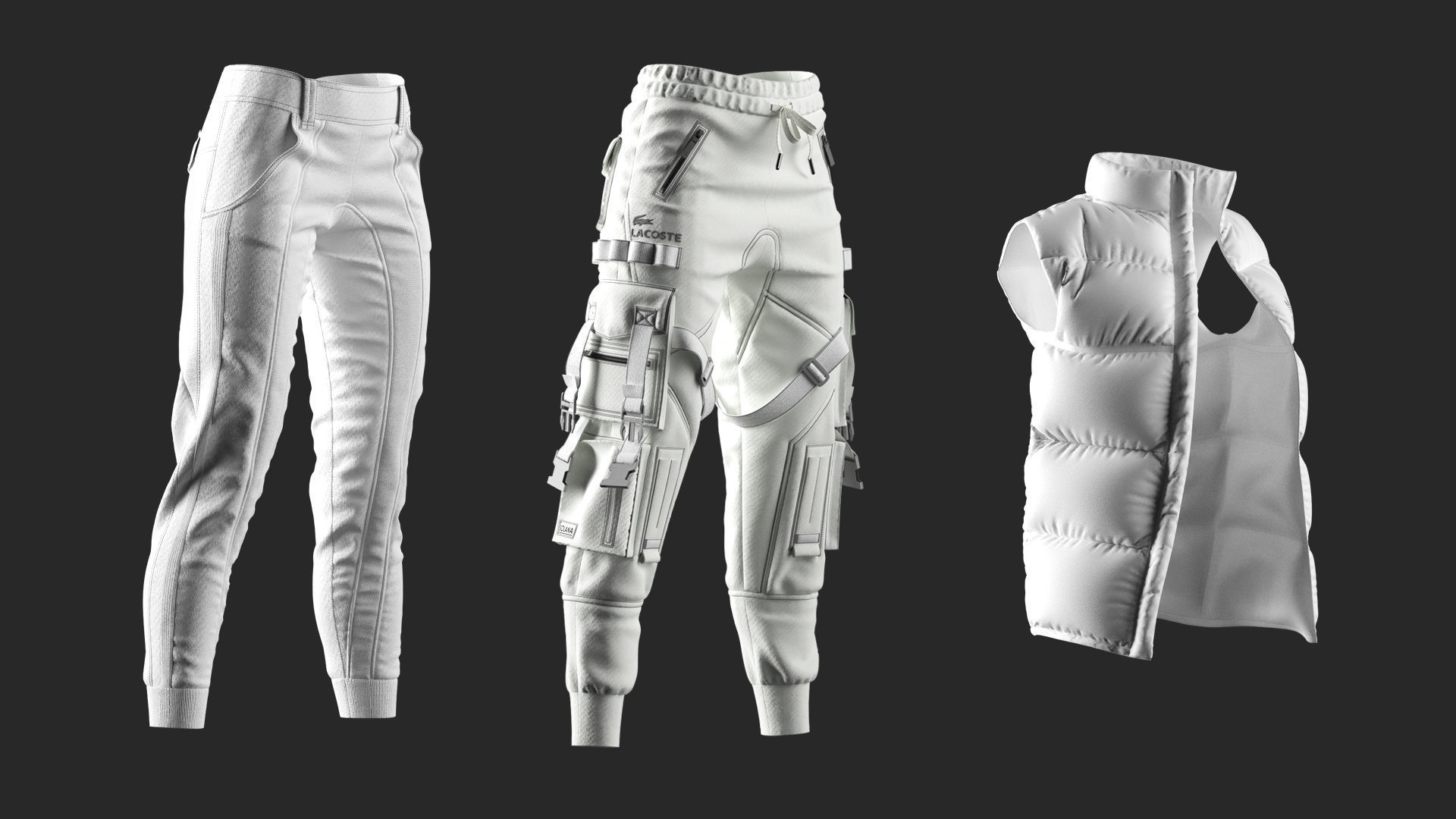 3 in 1 Basic Womens Clothes Pack -BUNDLE-20 OFF- Marvelous - CLO 3D Model Collection_25