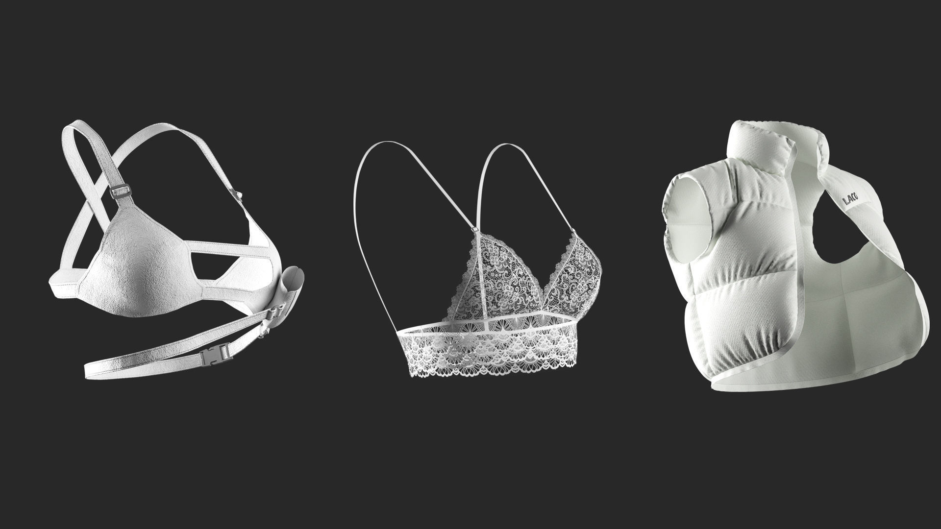 3 in 1 Basic Womens Clothes Pack -BUNDLE-20 OFF- Marvelous - CLO 3D Model Collection_21