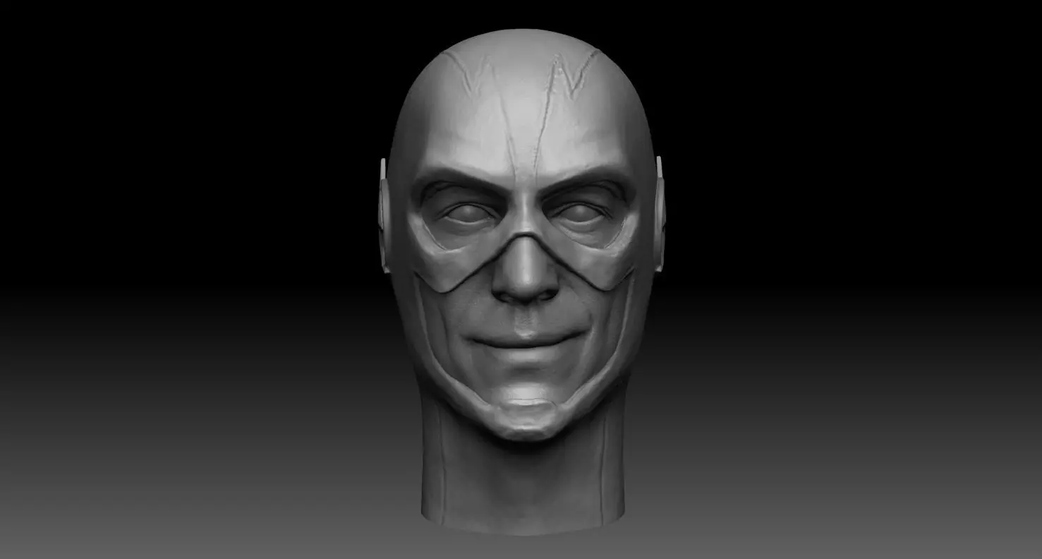 Reverse Flash Headsculpt 3D print model_0