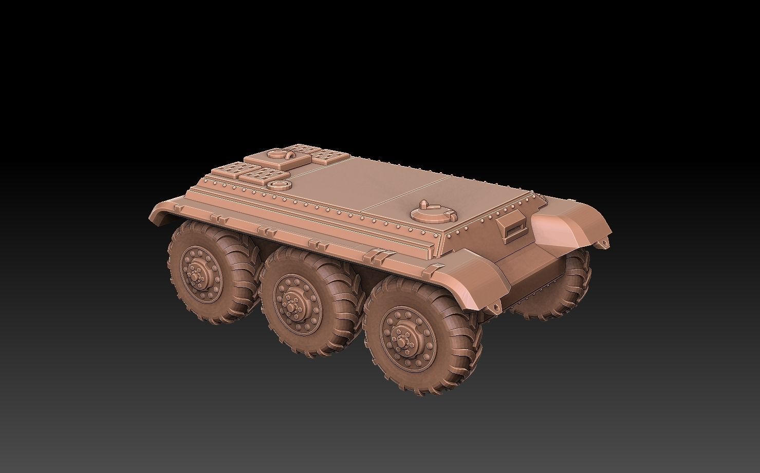Tank Frames 3D print model_2