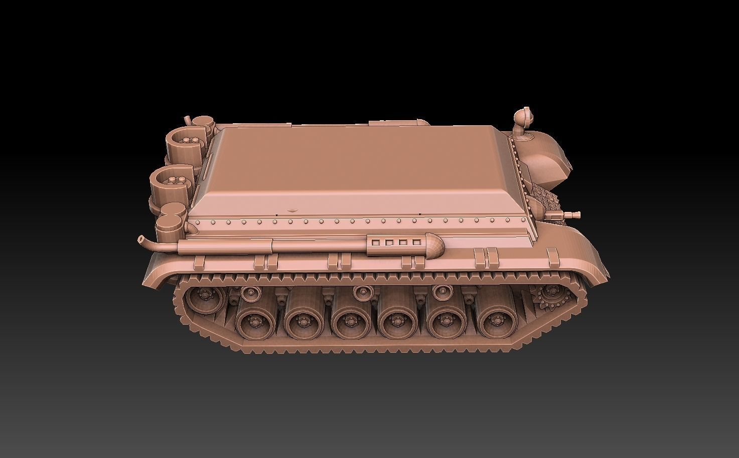 Tank Frames 3D print model_5