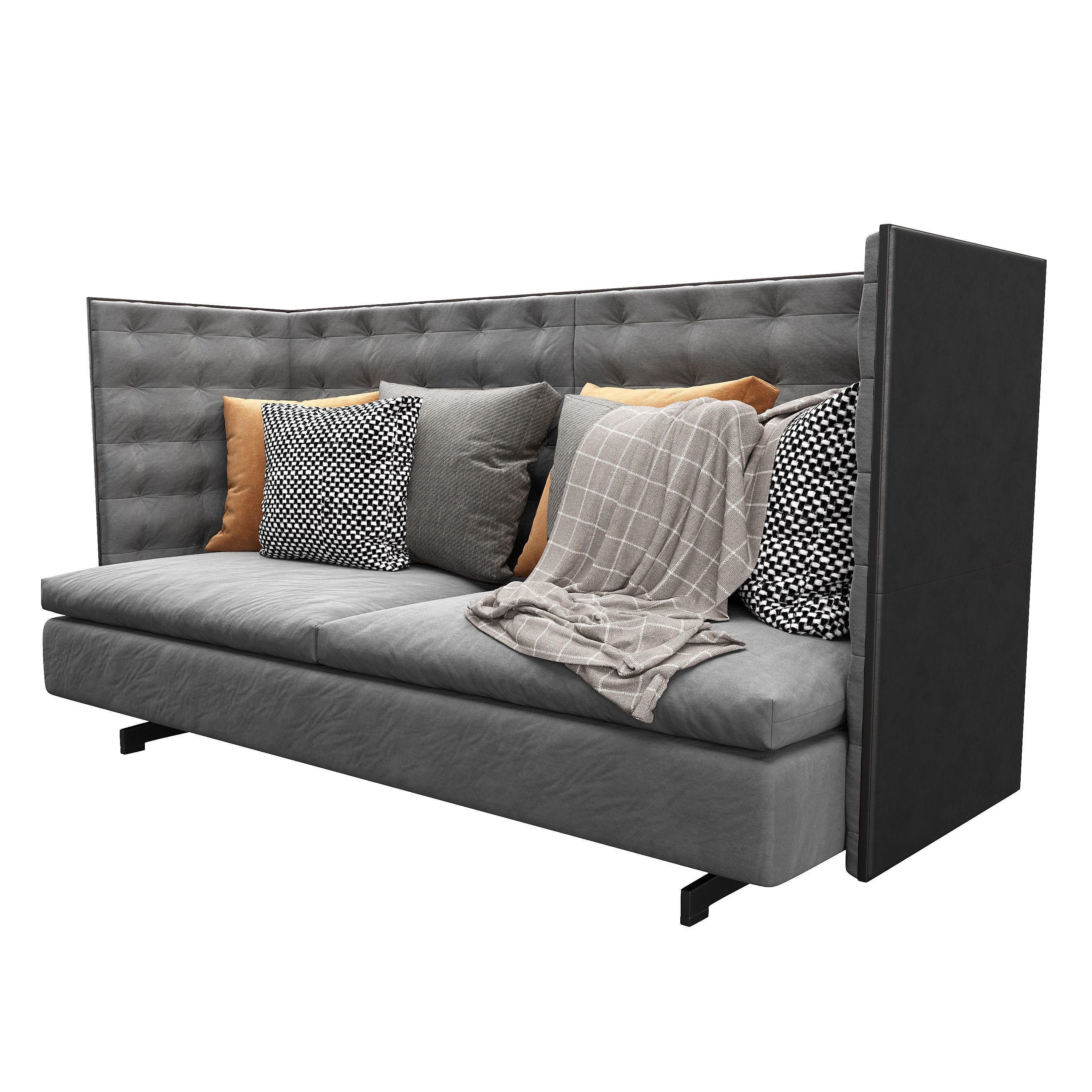 GranTorino HB Sofa 3D model_9