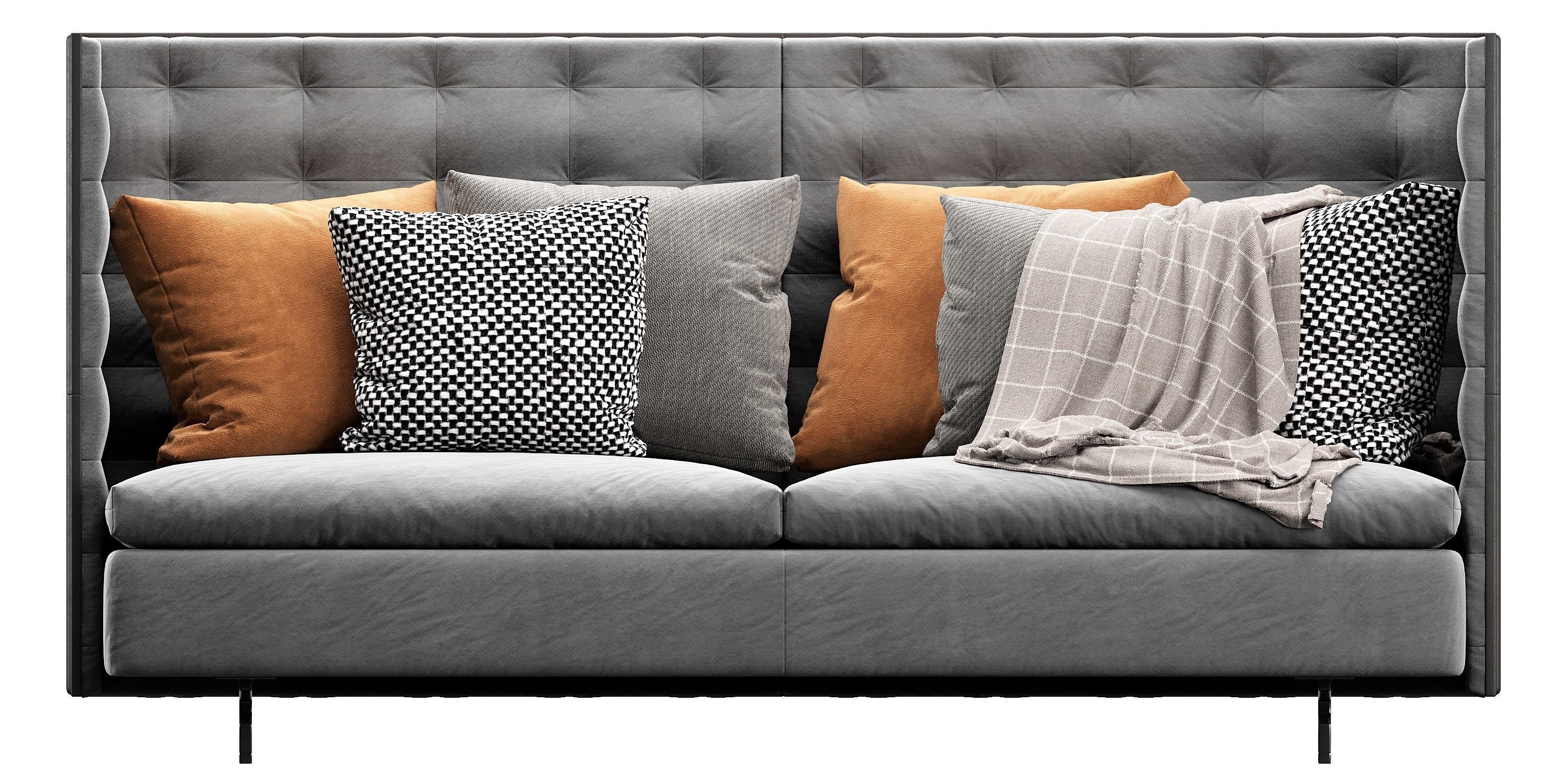 GranTorino HB Sofa 3D model_7