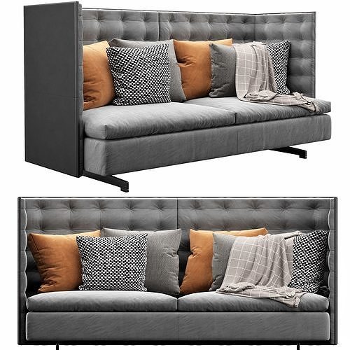 GranTorino HB Sofa 3D model 3