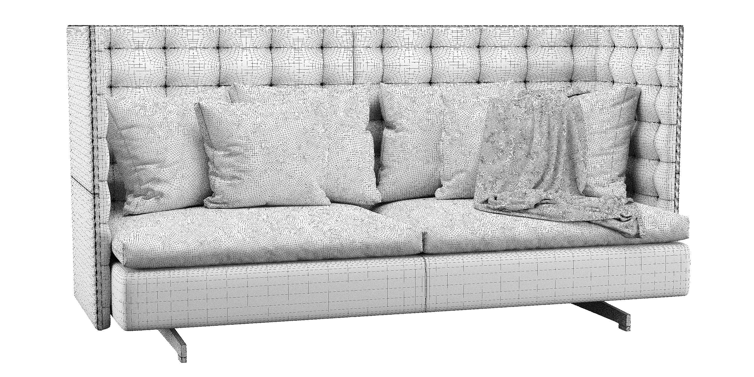 GranTorino HB Sofa 3D model_14