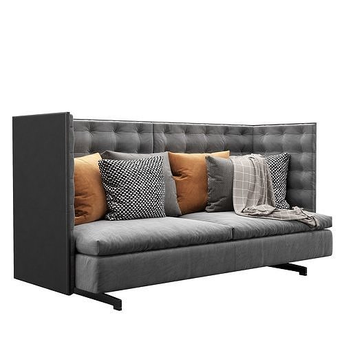 GranTorino HB Sofa 3D model 5