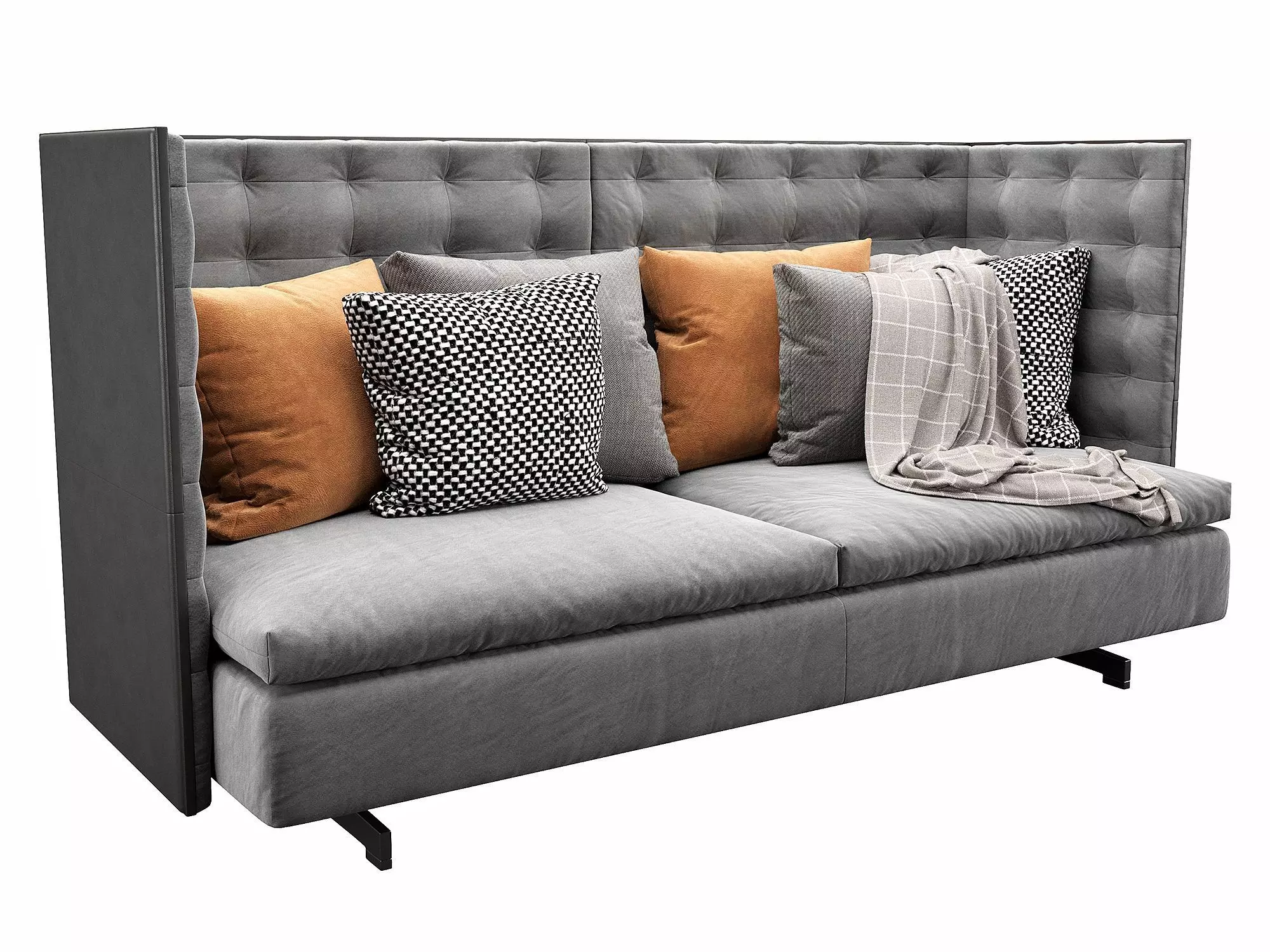GranTorino HB Sofa 3D model_0
