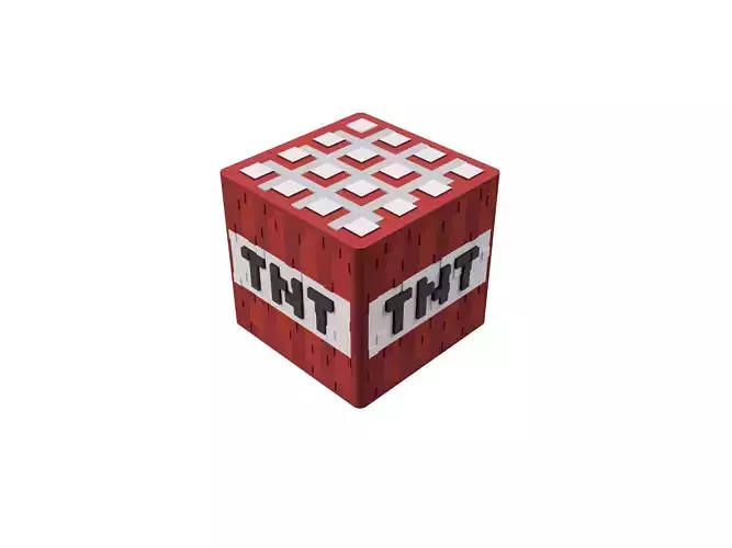 Minecraft TNT Kush Grinder  3D model