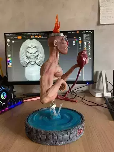EDDIE IRON MAIDEN 3D print model