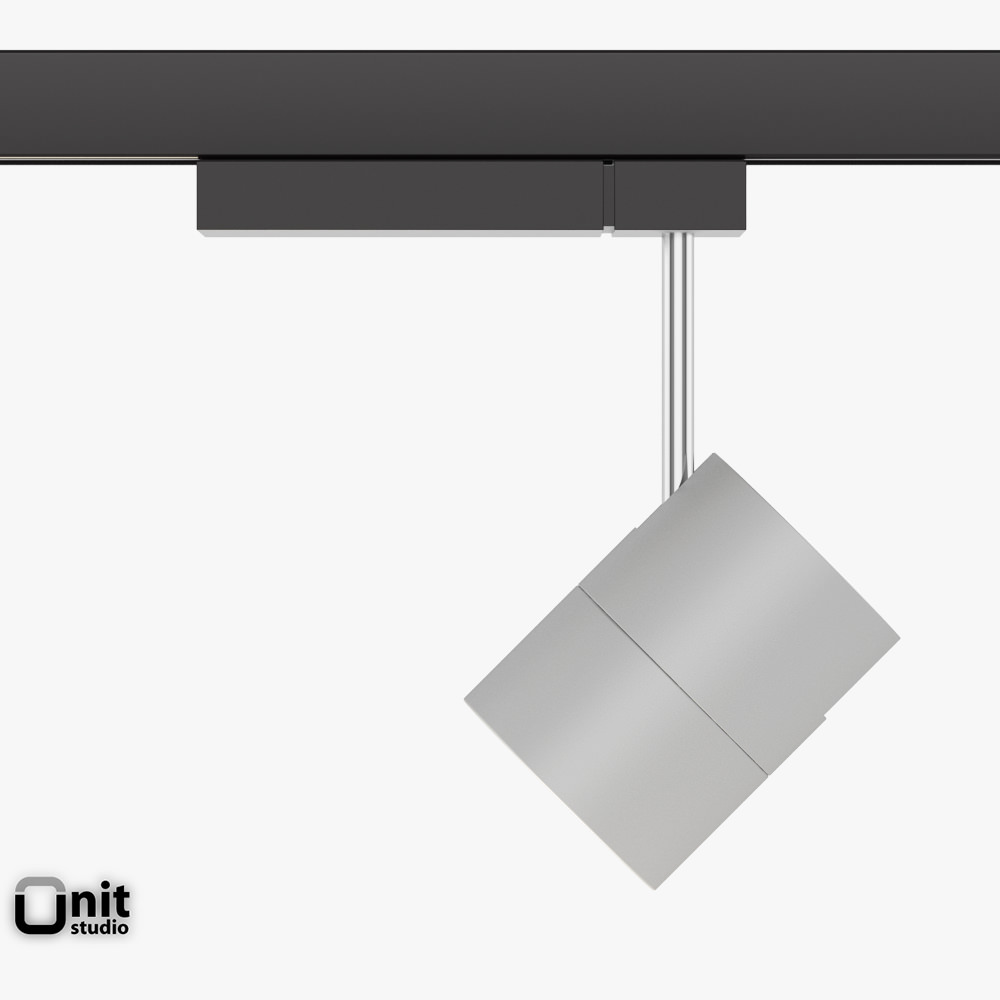 Zumtobel Vivo L spotlight 3D model_2