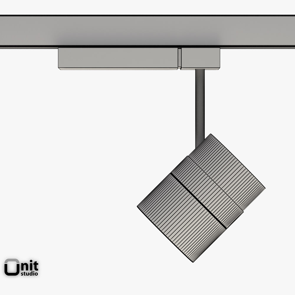 Zumtobel Vivo L spotlight 3D model_5