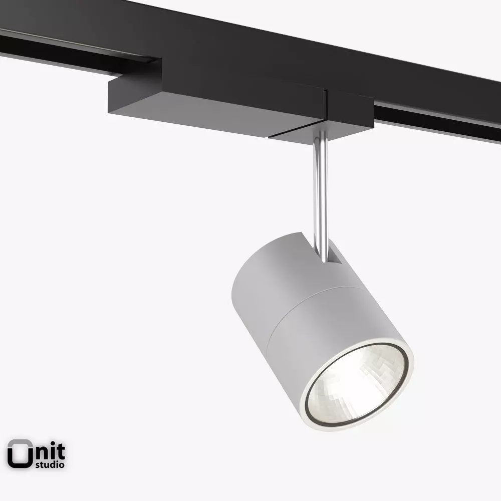 Zumtobel Vivo L spotlight 3D model_0