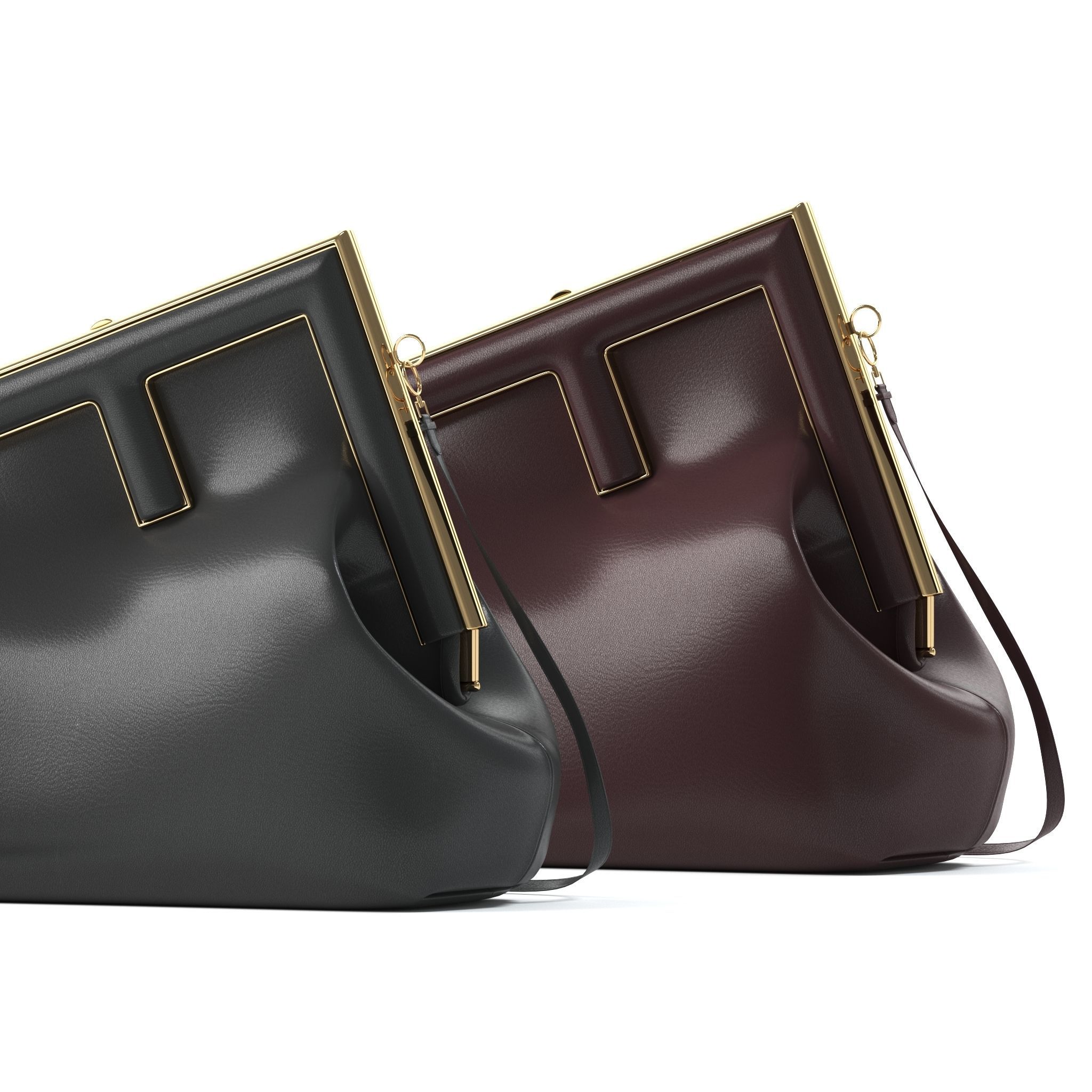 FENDI FIRST MIDI 3D model_1