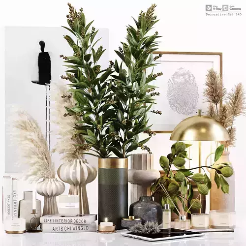 Decorative Set 145 3D model