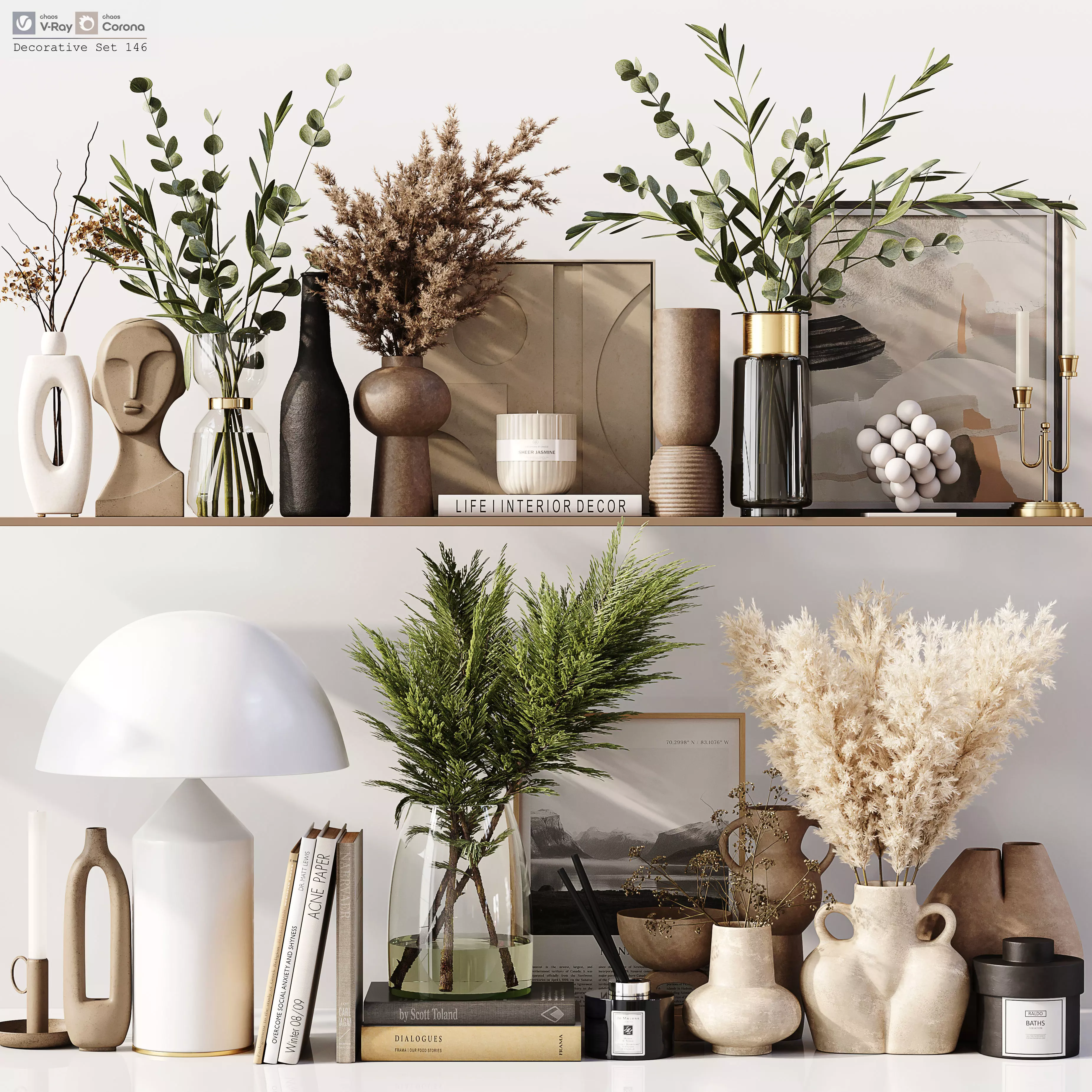 Decorative Set 146 3D model