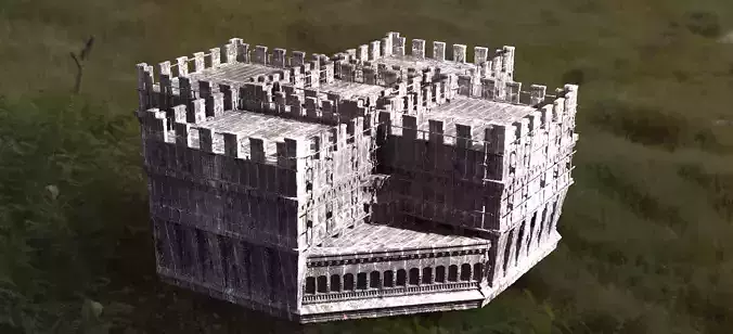 Tower of London inspired base  3D model