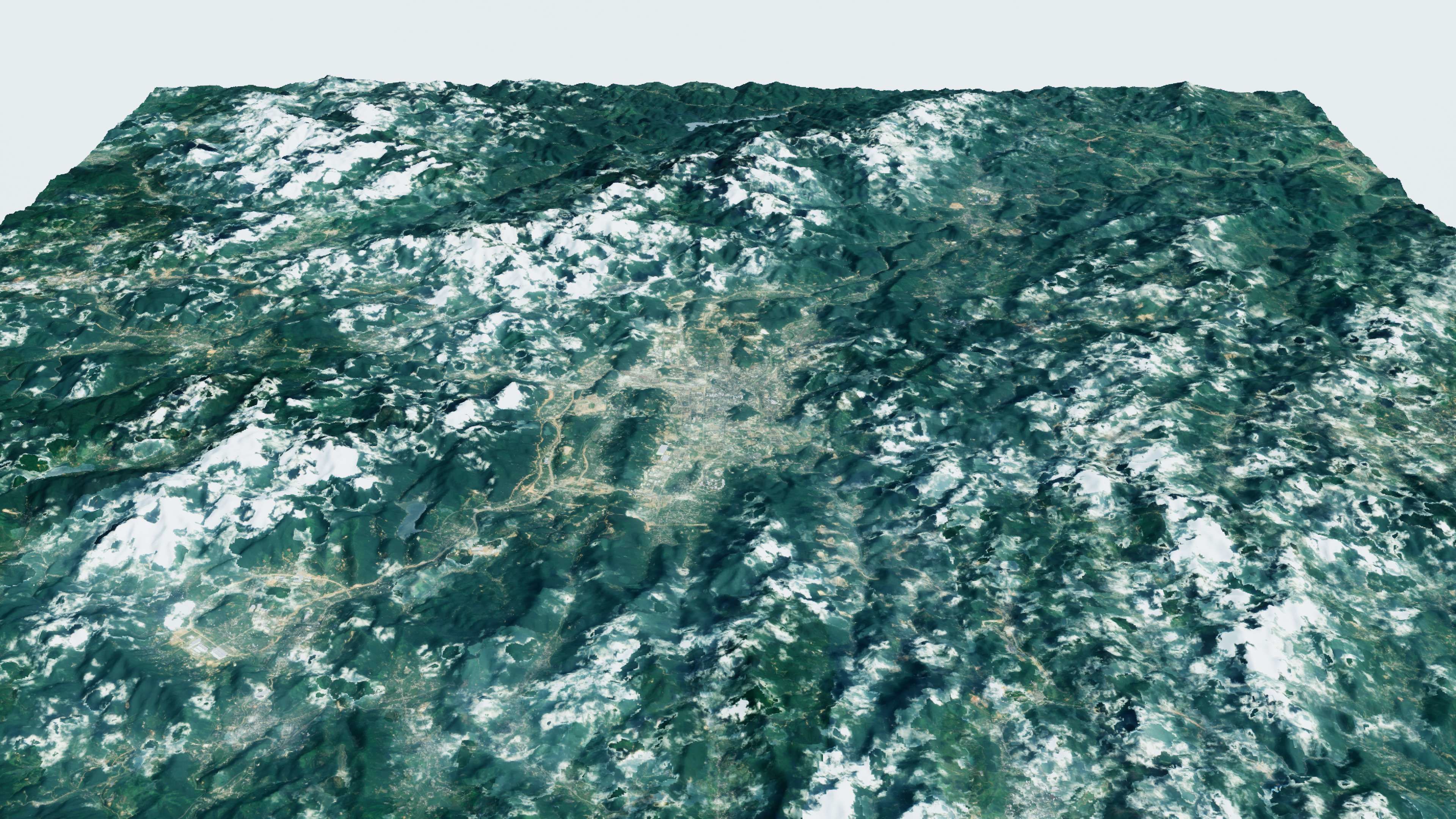 Longyan China City Landscape 3D Model 3D model_6
