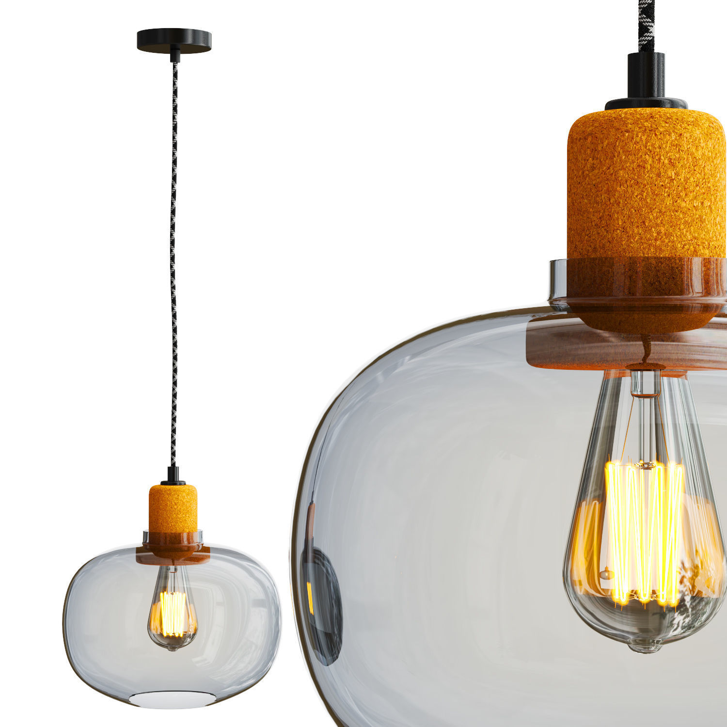 Cork Blue by Romatti 3D model_1