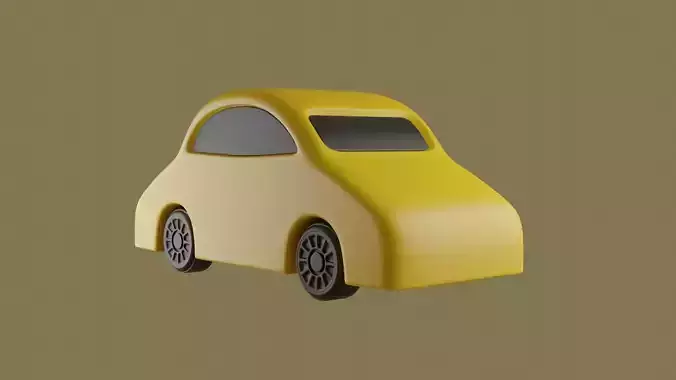 Car Toy 3D Model