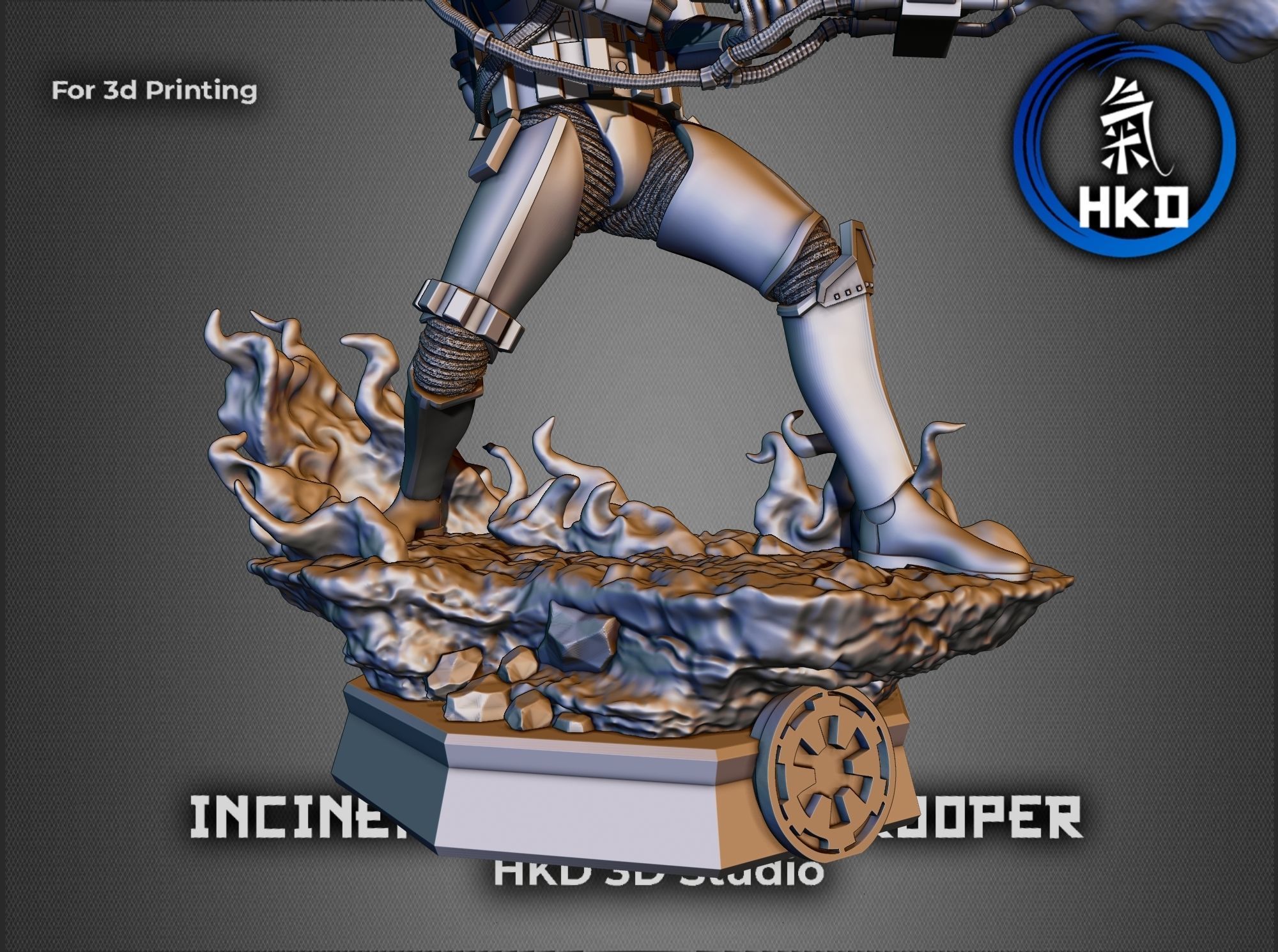 Incinerator Stormtrooper Star wars Fan art 3D print model_11