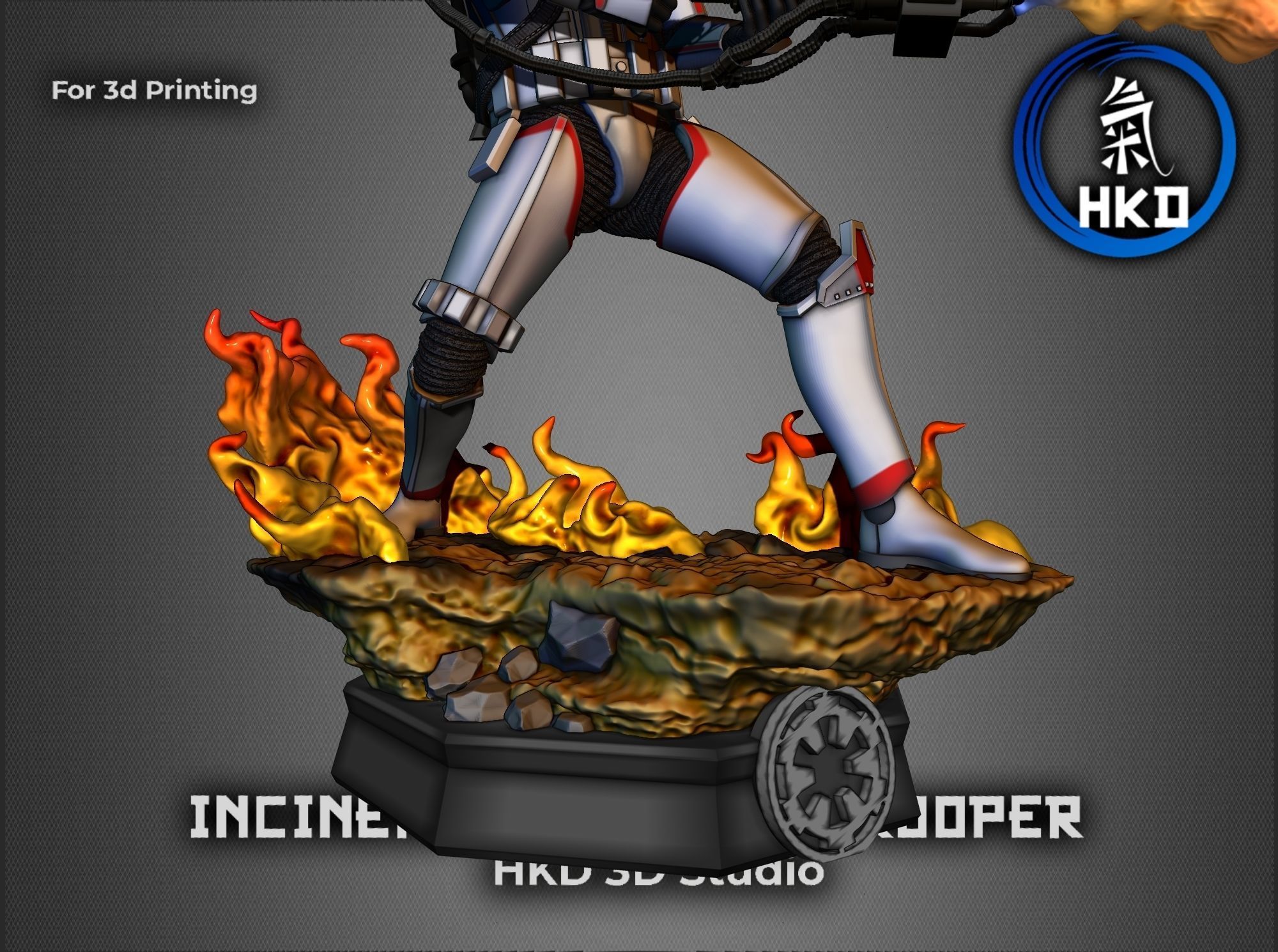 Incinerator Stormtrooper Star wars Fan art 3D print model_12