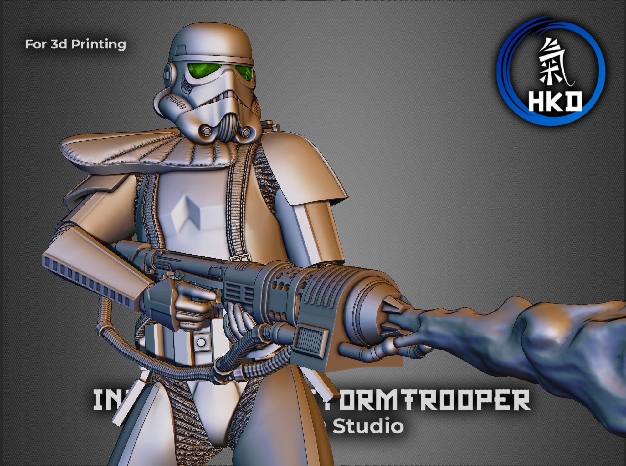 Incinerator Stormtrooper Star wars Fan art 3D print model_10