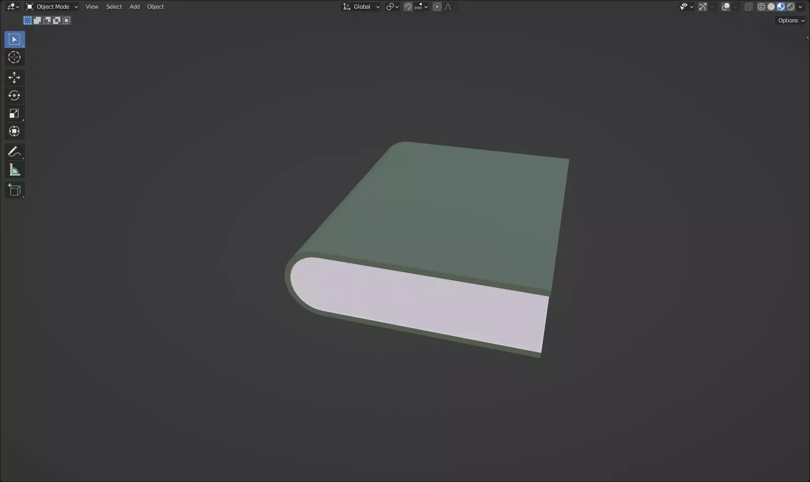 green book 3D print model_0