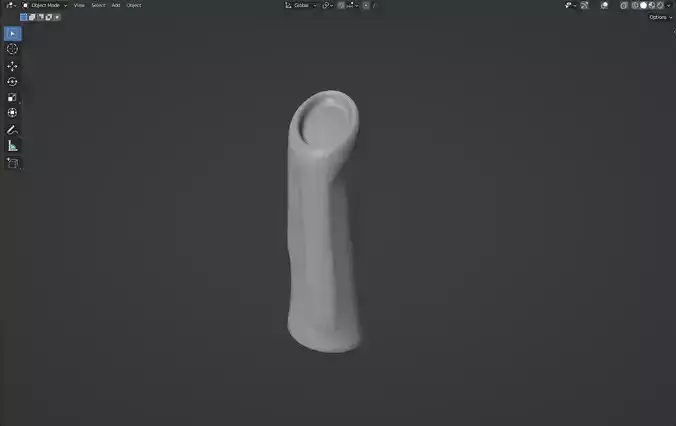 candle tooth 3D print model