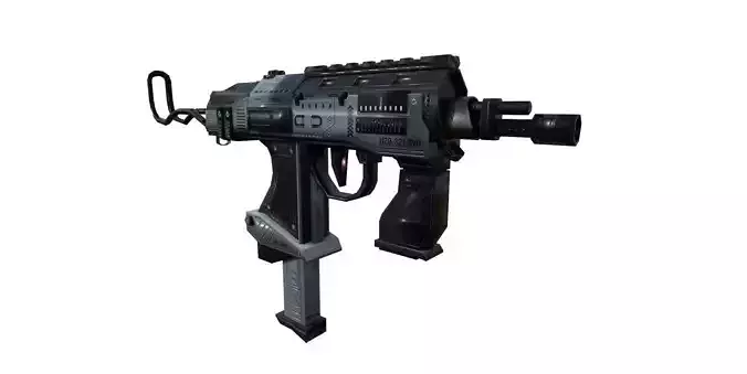3d Gaming Gun Model