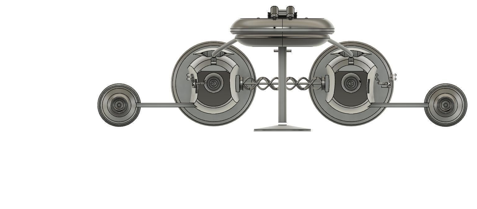 GPE-3130 podracer Mawhonic Podracer 3D print model_6