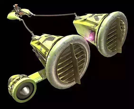 GPE-3130 podracer Mawhonic Podracer 3D print model