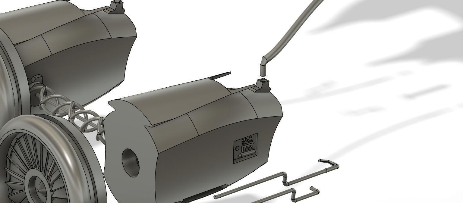 GPE-3130 podracer Mawhonic Podracer 3D print model_2