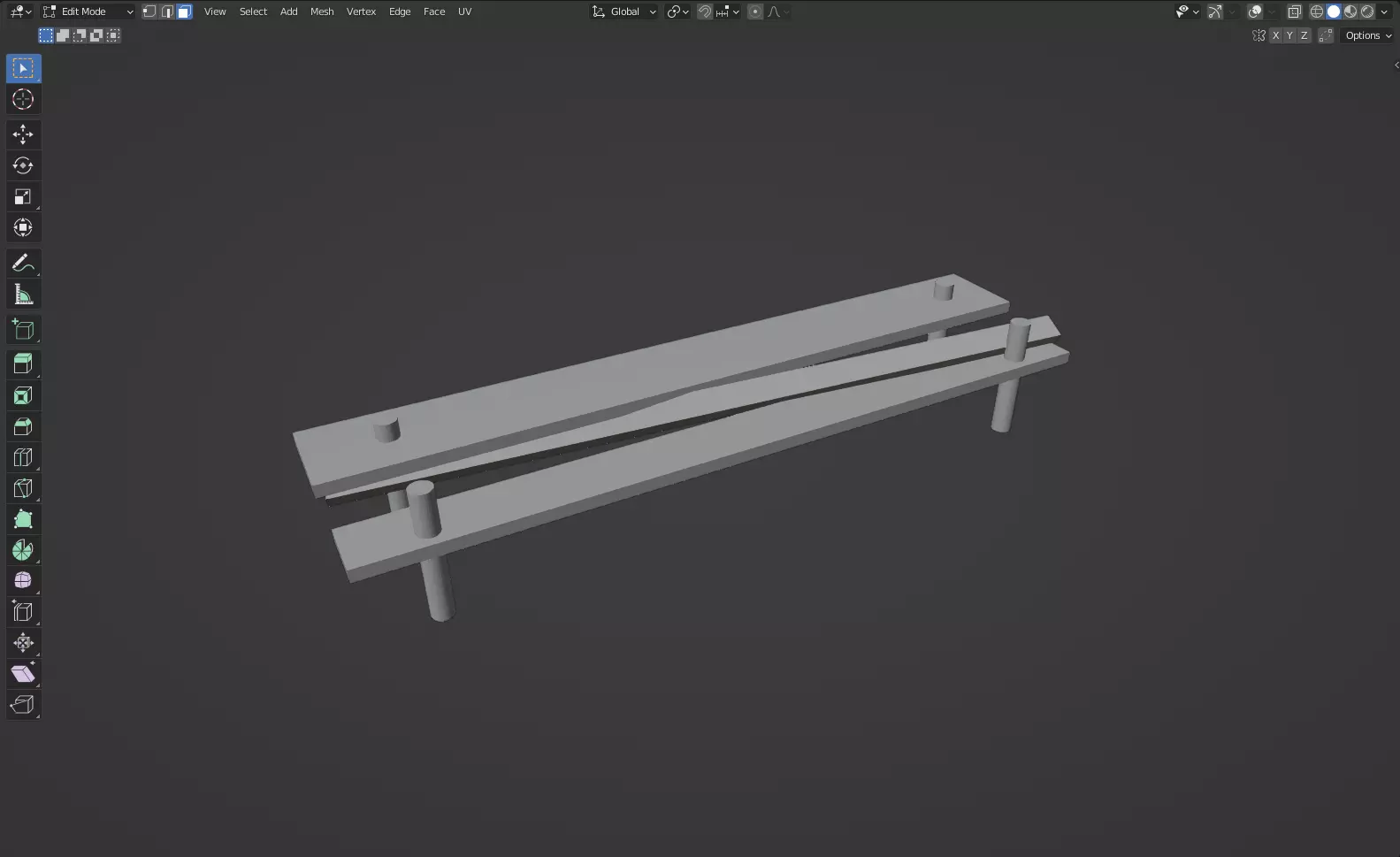 shop on the street 3D model