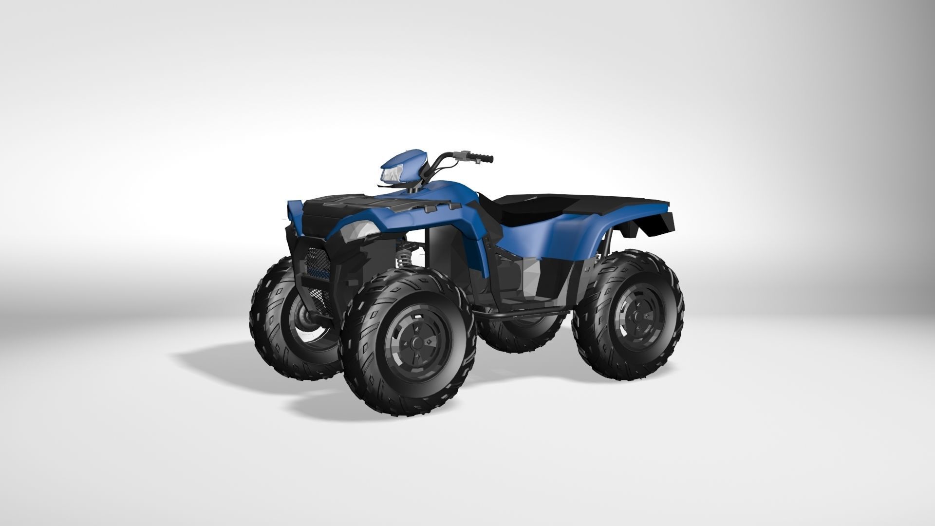 Polaris Sportsman 850 Low-poly 3D model_2