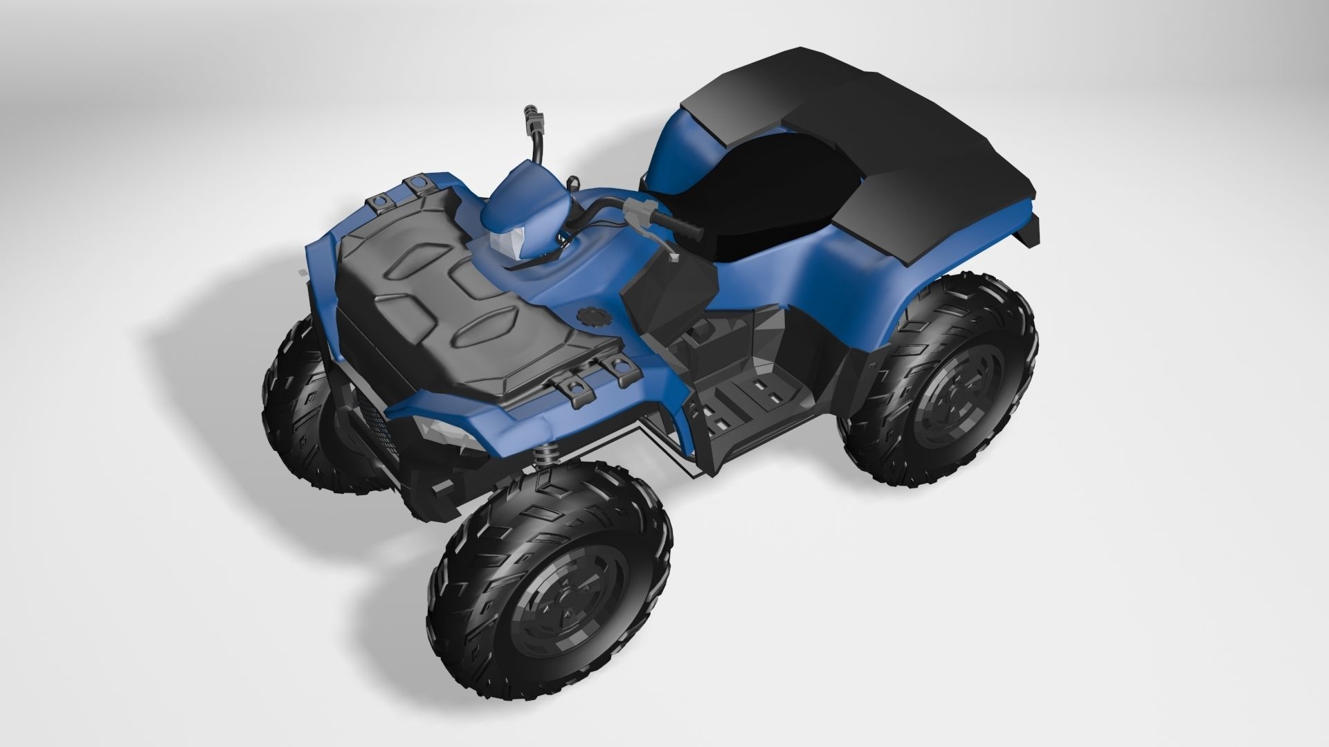 Polaris Sportsman 850 Low-poly 3D model_3