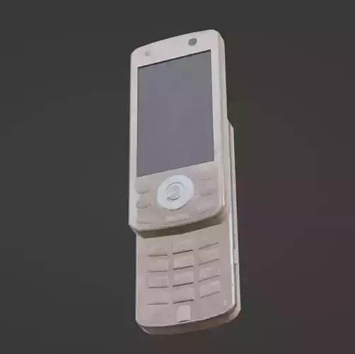 Japanese Old Slide Cell Phone