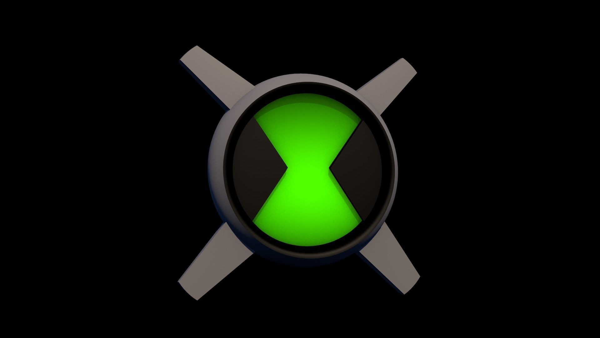 Ben 10 Omnitrix Badges - 3d Printable STL 3D print model_1