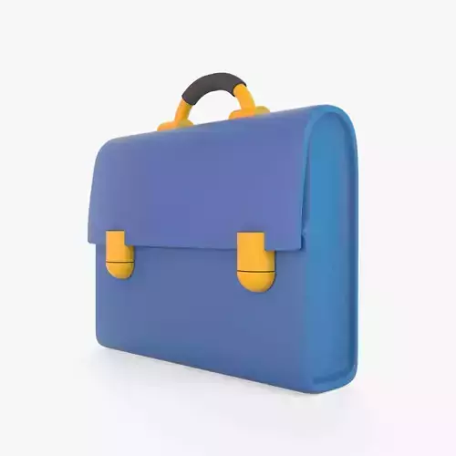 Briefcase backpack with handles