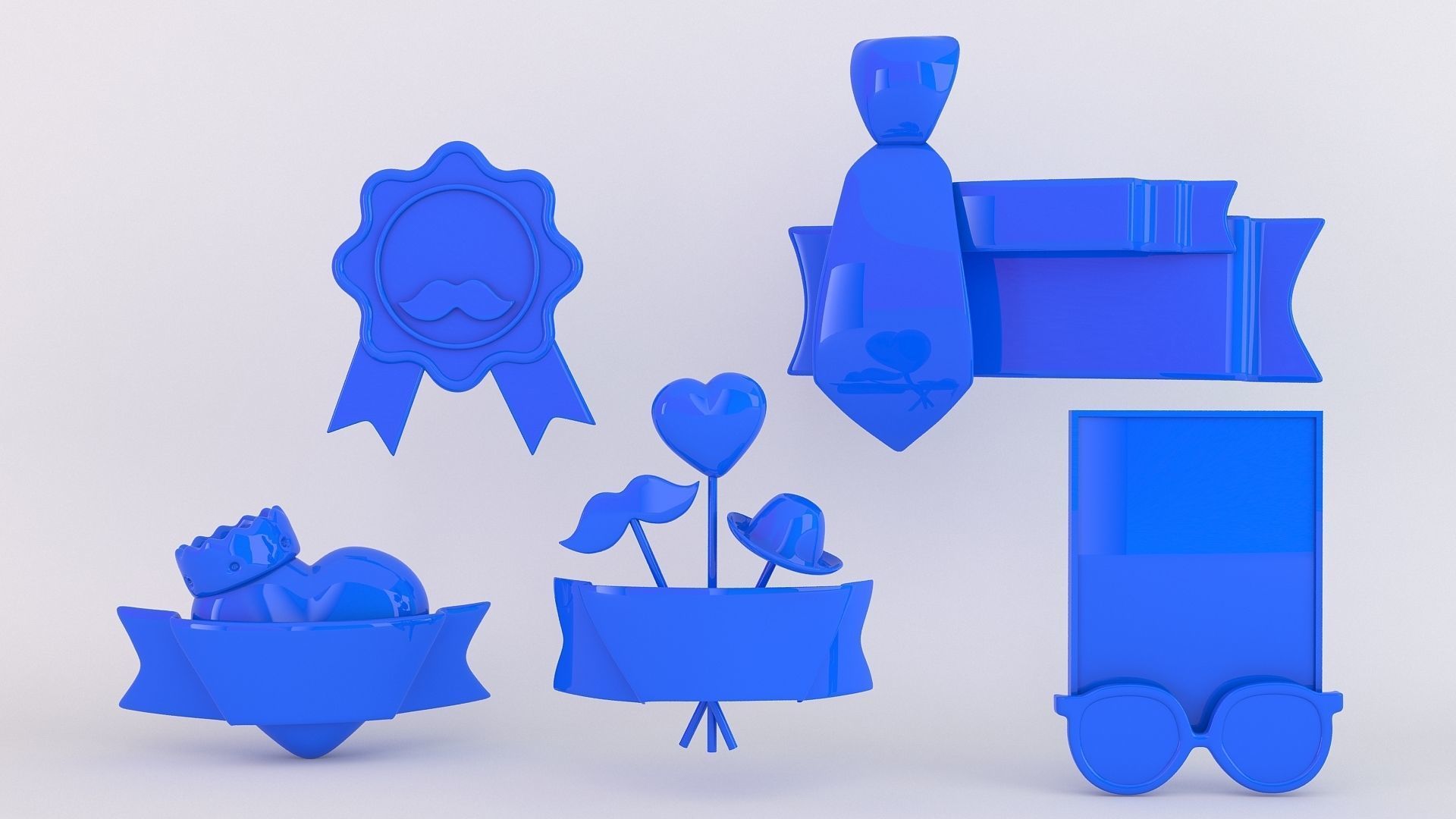 Father Day Set 3D model_84