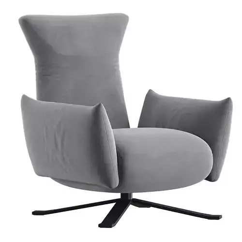 polse swivel chair velvet