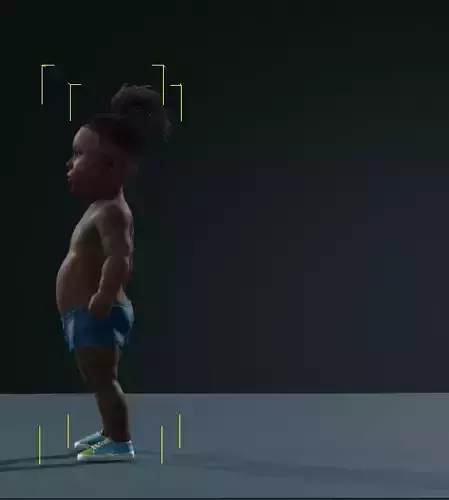 Wooney nike ad 3D model