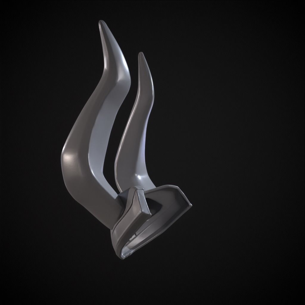 Shogun mask from fortnite 3D print model_14