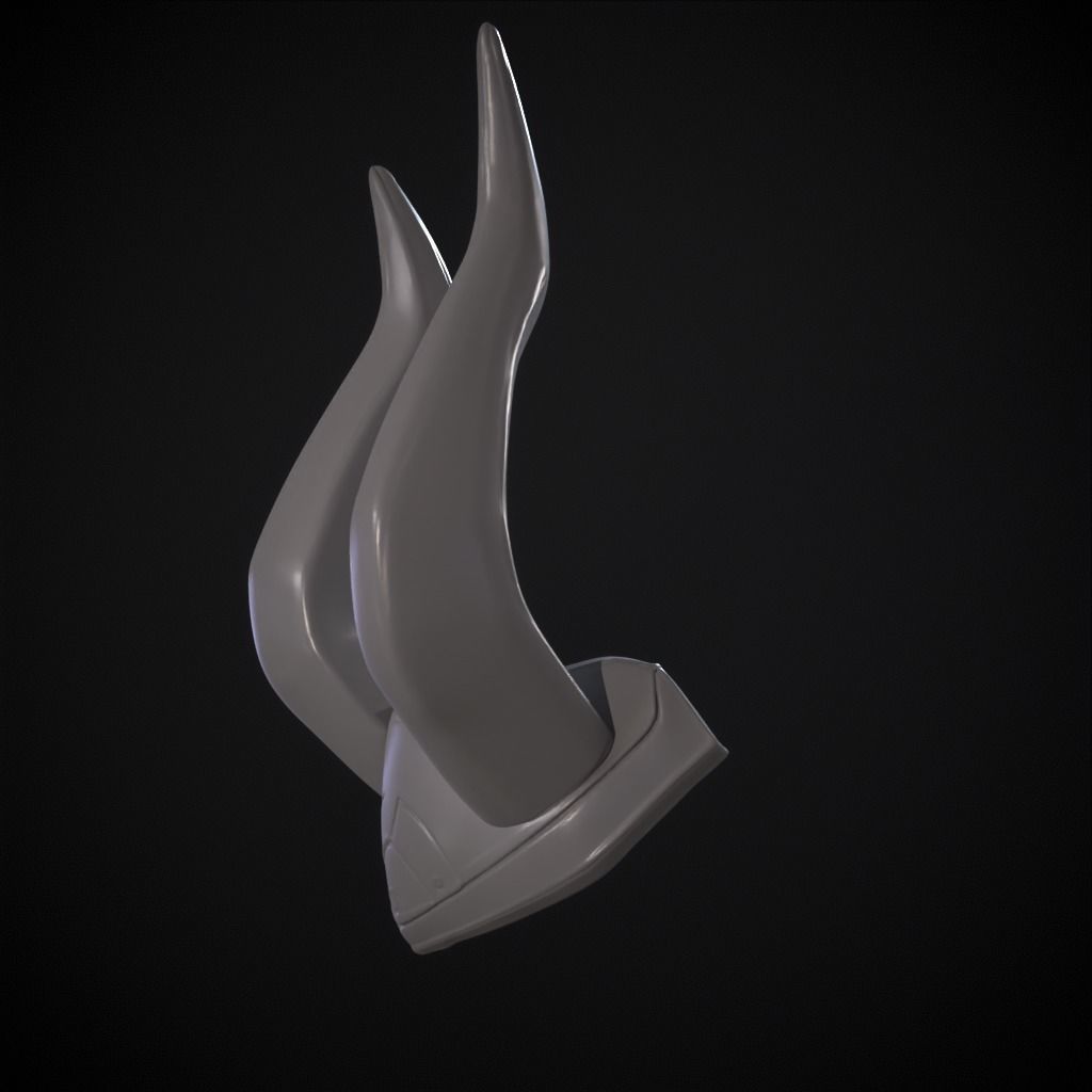 Shogun mask from fortnite 3D print model_18